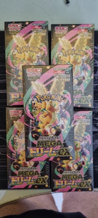 Box Pokémon Mega Dream EX
