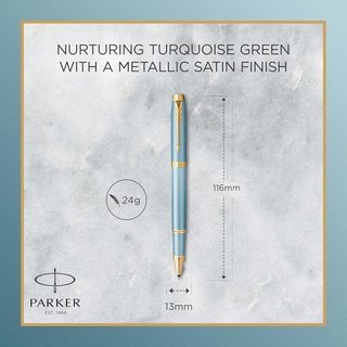 Bolígrafo roller verde Parker IM 2203893 NUEVO