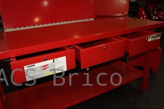 Banco Mesa Trabajo Metal 2000x640 mm - 65260 - Mader