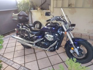 Suzuki Intruder M800 alforjas,defensas4