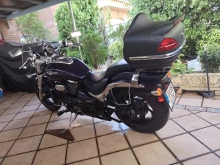 Suzuki Intruder M800 alforjas,defensas4