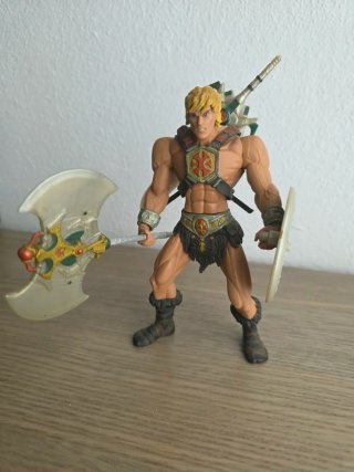 Lote Figura He-Man + Bastón Skeletor