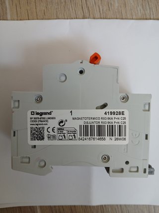 Kit interruptores y disyuntores eléctricos