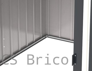 Caseta Metálica Eco Calpe 233x262x191 cm - Duramax