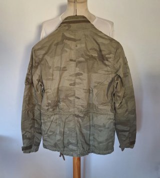 Chaqueta Schott Camuflaje Verde