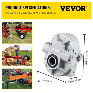 Bomba Hidráulica 21.2GPM Motor Hidráulico 540RPM Divisor de Troncos 2250PSI Divisor Hidráulico Puerto de Salida SAE 12 Bomba Hidráulica para Divisor de Troncos para Elevador de Puerta Trasera de C...