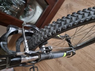 Bicicleta Rockrider ST500 21 Negro/Amarillo