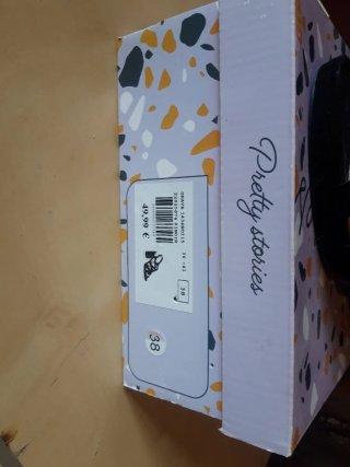 Sandalias de tacón Pretty Stories negras