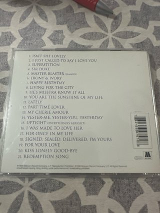 CD Stevie Wonder - Song Review