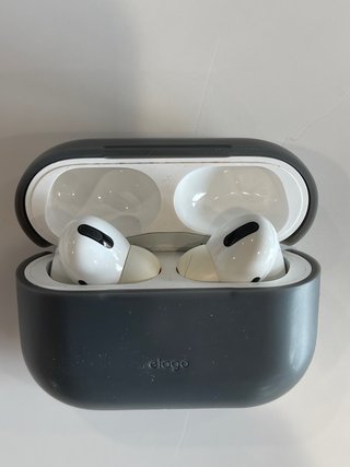 Airpods Pro Funda Gris silicona
