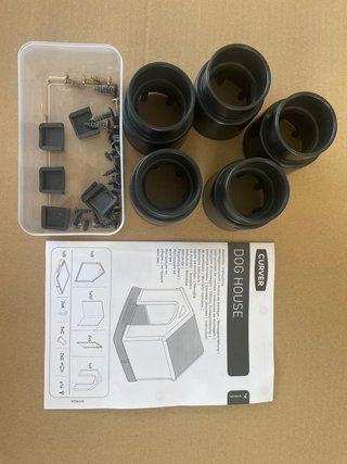 Caseta para perro mediano