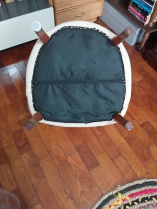 Butaca sin tapizar beige