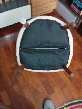 Butaca sin tapizar beige