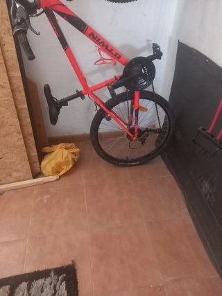 Bicicleta Infantil Naranja 7-13 Años
