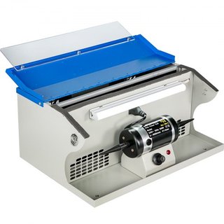 Máquina de Pulido de Joyas Máquina de Pulido de Banco Herramienta de Pulido de Joyas Colector de Polvo Mesa de Pulido de Joyas Máquina Pulidora con Luz Máquina de Pulido y Abrillantado