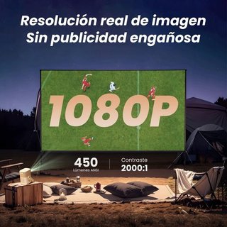 Proyector FHD WiFi6, Bluetooth y Bateria NUEVO