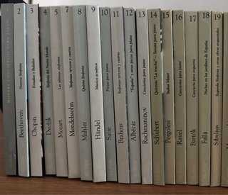 Colección CDs Música Clásica Monteverdi Schumann M