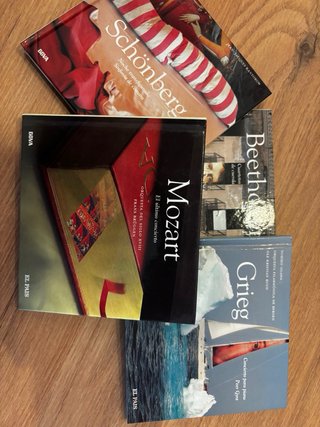 Colección CDs Música Clásica Monteverdi Schumann M