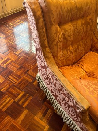 Juego de sillones vintage de madera
