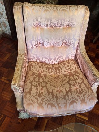Juego de sillones vintage de madera