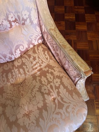 Juego de sillones vintage de madera