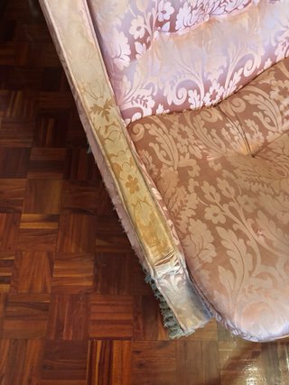 Juego de sillones vintage de madera