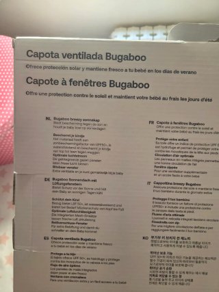 Capota Bugaboo Fox ventilada