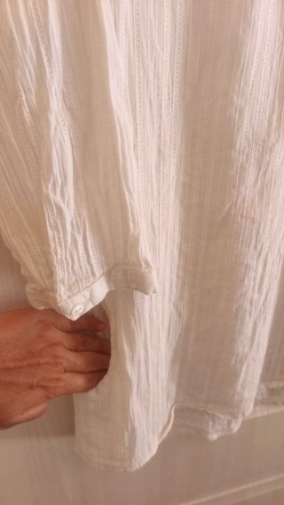 Blusa algodón con bolsillos estilo boho PullBear