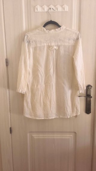 Blusa algodón con bolsillos estilo boho PullBear