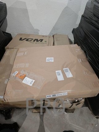 Espejo de pared para baño con estante - VCM