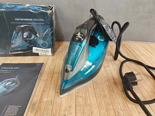 Cecotec Plancha Ropa de Vapor Fast&Furious 5055Pro
