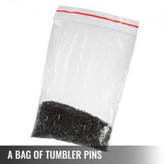 KT-185 Tumbler Magnético de 180 mm Pulidor de Joyería y Acabador para Pulido con Dirección y Tiempo Ajustables para Joyería