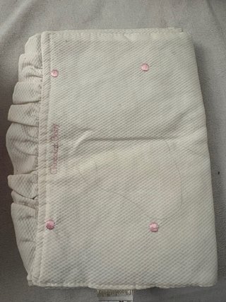 Mantas rosa bebé para cuna/cochecito