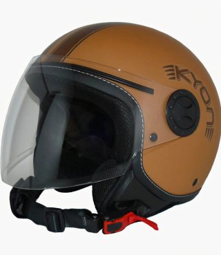 Casco Moto Jet H710-BR Marrón Talla L