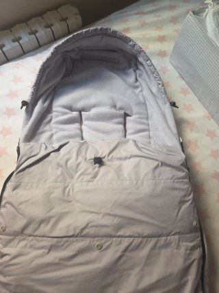 Saco Bugaboo Fox Gris Claro Polar