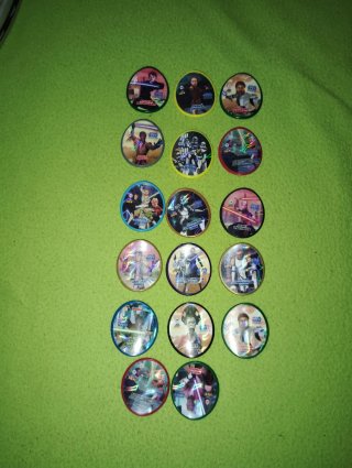 Chapas Star Wars Colección. Sólo envío ordinario