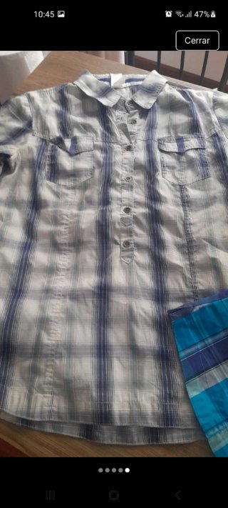 Blusas Quechua a cuadros T S