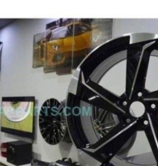 JUEGO DE 4 LLANTAS 20 NEW RS7 NEGRA A... rmb595731