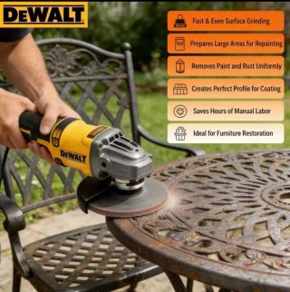 Radial DeWalt DCG414