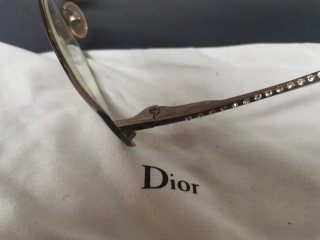 Gafas graduadas Dior mujer marrones y doradas