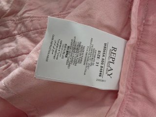 Pantalón Replay Rosa Talla 31
