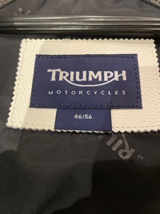Chaqueta Moto Triumph Talla 46/56 Original