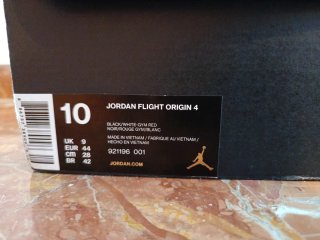 Zapatillas Jordan Flight 4 Negras y Blancas
