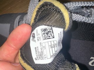 Zapatillas New Balance XC-72 Negro/Gris