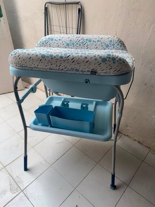 Bañera cambiador Chicco azul