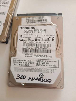 Lote 5 Discos Duros 2.5 HGST/Hitachi/Toshiba