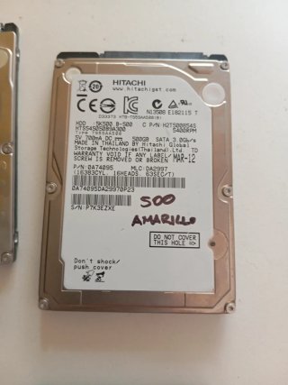Lote 5 Discos Duros 2.5 HGST/Hitachi/Toshiba