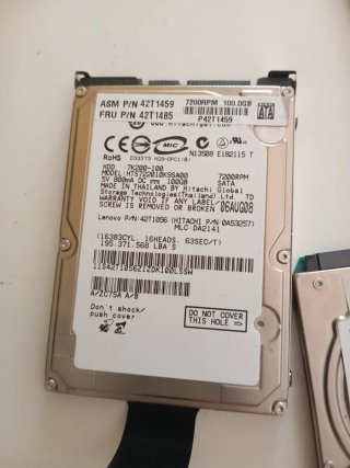 Lote 5 Discos Duros 2.5 HGST/Hitachi/Toshiba