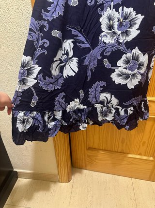 Vestido estampado floral Refka