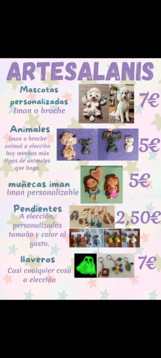 Objetos en venta "ARTESALANIS" Todo hecho a mano❤️